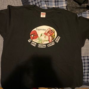 Supreme “IT GETS BETTER EVERY TIME” T-Shirt